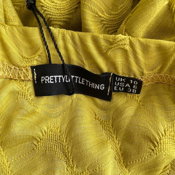 PLT chartreuse skirt set (TALL) - Picture 5 of 8